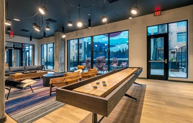 Resident Hub Lounge Shuffleboard - Coen & Columbia