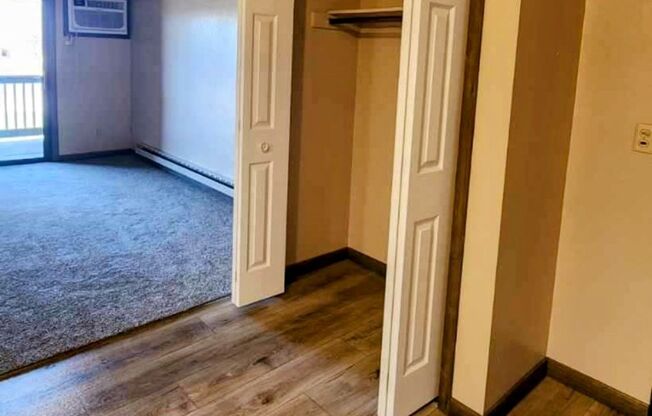 Large 2 bedroom 1 bath, updated Apartment, with Huge Balcony! Garages available!
