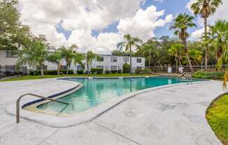 outdoor swimming pool at Bella Mar Apartments