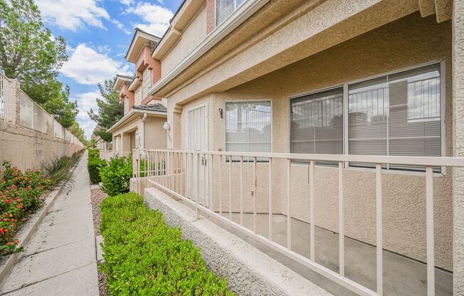 3 bed 2 car garage gated townhome near Summerlin!