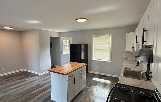 Fully Renovated House, Everything is New! 3 Bedrooms, 1 Bath, W/D Hookups, Pets Ok!