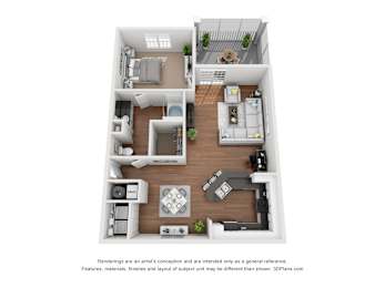 1 bed, 1 bath, 829 sqft, $1,456