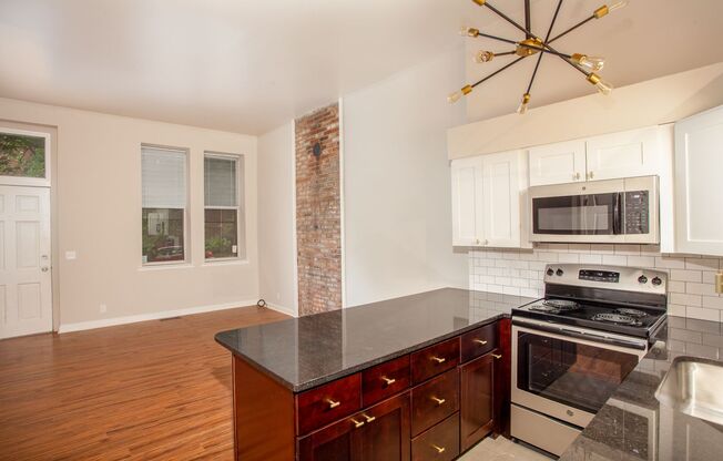 Fenced in backyard, in the heart of historic Soulard.