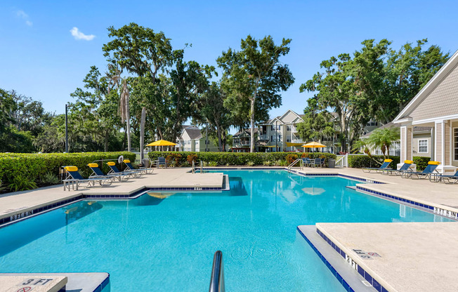 Resort-Style Pool With Sundeck
