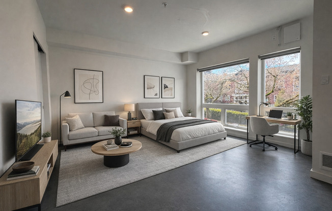 Studio, 1 bath, 278 sqft, $1,825, Unit 203