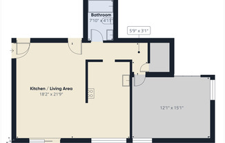 Upgraded 1-Bedroom Home in Minnetonka