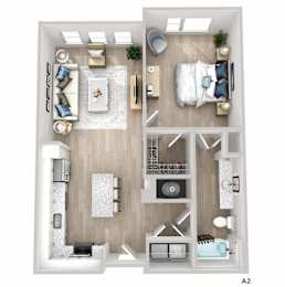 1 bed, 1 bath, 773 sqft, $1,810