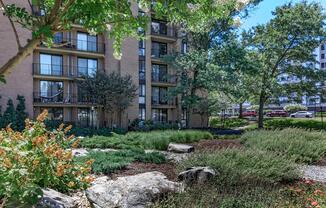 Landscaping at Whitestone at Landmark in Alexandria VA