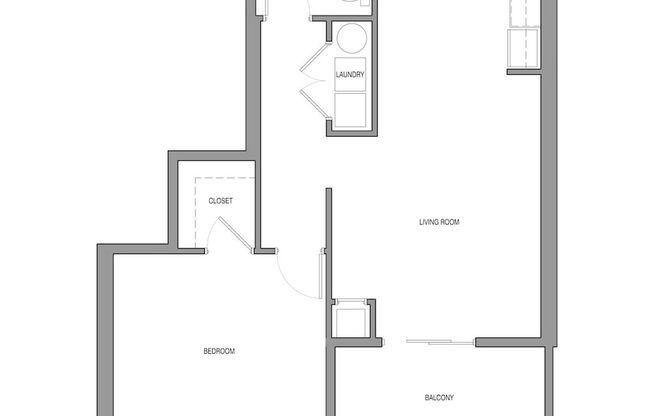 1 bed, 1 bath, 860 sqft, $1,760, Unit 205