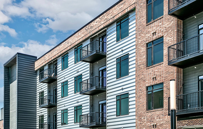 Property exterior at The Dalmore Apartments in Omaha, NE