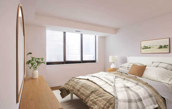 Bedroom with Hard Surface Flooring