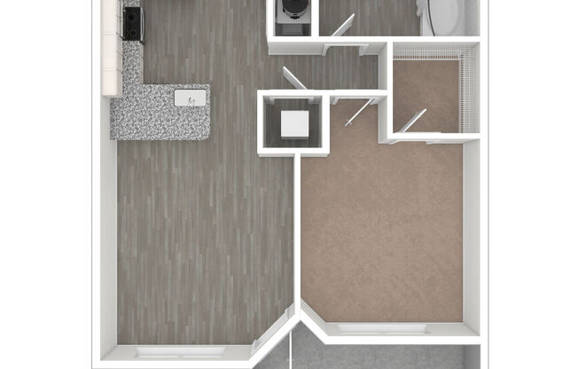 1 bed, 1 bath, 622 sqft, $1,399