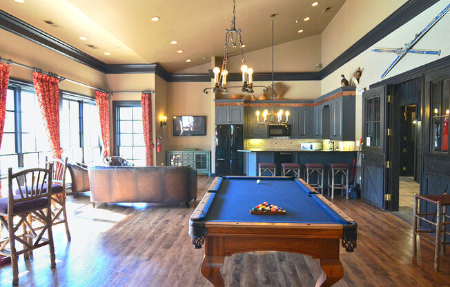 The Farms Apartments Pool Table at The Farms Apartments, Columbus, OH, 43221