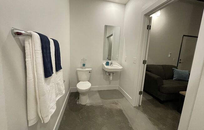 Studio, 1 bath, 450 sqft, $900, Unit D101-ADA