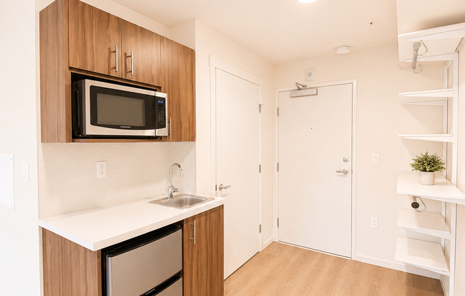 Studio, 1 bath, 175 sqft, $999, Unit 215