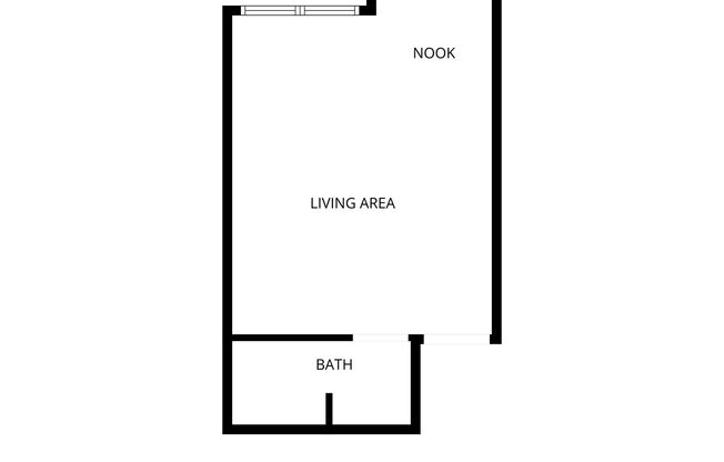 Studio, 1 bath, 350 sqft, $1,570, Unit 328