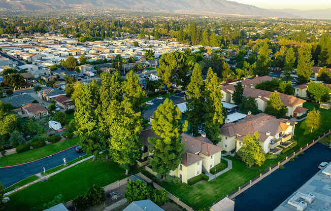 view at Woodbend, Alta Loma, California