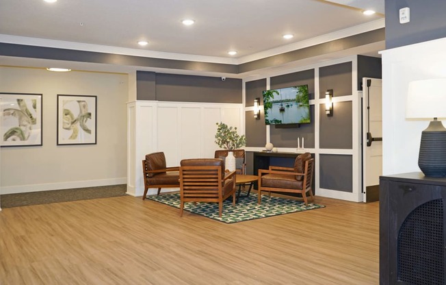 Lobby Area at Shady Oak Crossing, Minnetonka, 55343