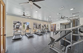 our fitness center is equipped with state of the art equipment including cardio machines and weights