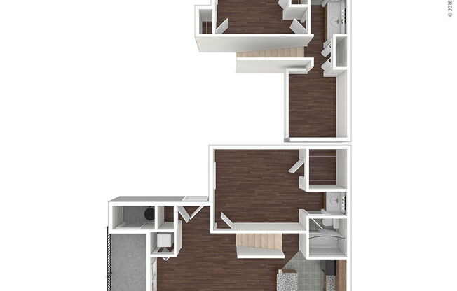 2 beds, 2 baths, 1,108 sqft, $1,609