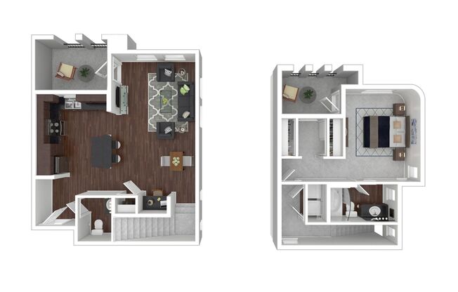 1 bed, 1 bath, 967 sqft, $1,729