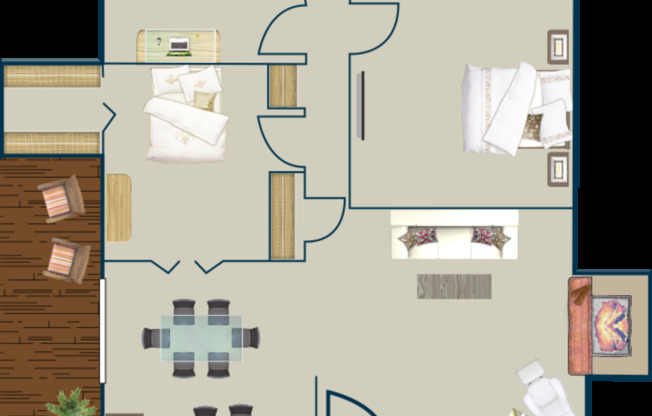 3 beds, 2 baths, 1,152 sqft, $1,887