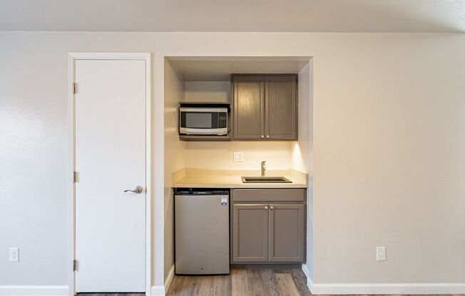 Studio, 1 bath, 331 sqft, $800, Unit 1