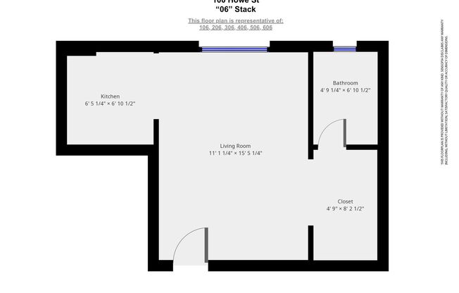 Studio, 1 bath, 300 sqft, $1,495, Unit Unit 206