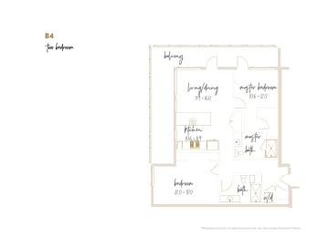 2 beds, 2 baths, 1,325 sqft, $5,865