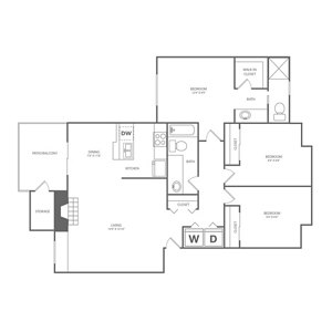 3 beds, 2 baths, 1,109 sqft, $2,373