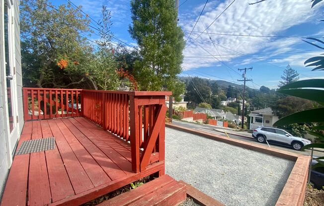 Enjoy South Bay Views from your Sunny & Private Deck. Lower Unit of a Duplex