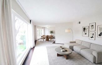 Lovely top floor condo unit; 2 bed/ 2 bath