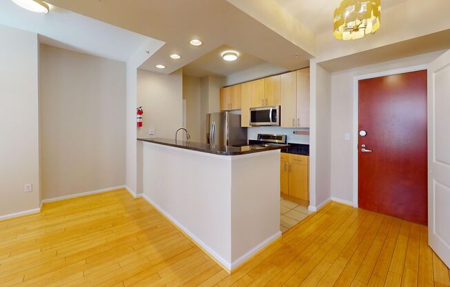 Spacious One Bedroom Plus Den W/MASSIVE Private Balcony Available Now!