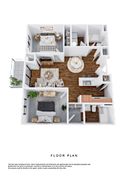 2 beds, 2 baths, 894 sqft, $1,150