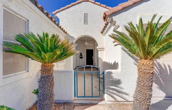 WONDERFUL 3 BEDROOM PLUS DEN 1 STORY HOME. CASITA WITH OWN BATHROOM! GATED COMMUNITY!