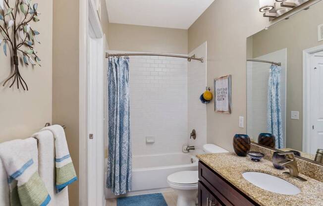 Guest Bathroom at The Beacon at Waugh Chapel, Maryland, 21054