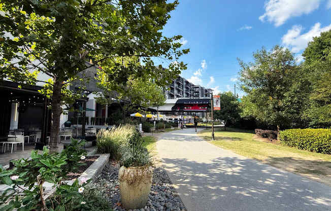 Neighborhood Paths at West Inman Lofts, Georgia, 30312