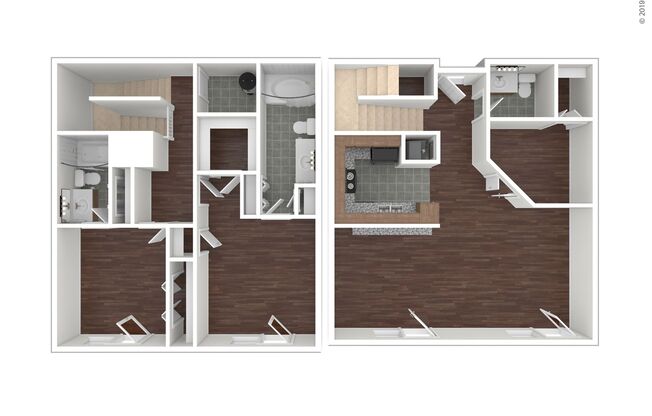 2 beds, 2.5 baths, 1,504 sqft, $3,295