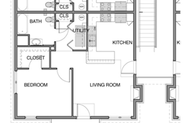 1 bed, 1 bath, 825 sqft, $1,095, Unit 3918-102 Rochester