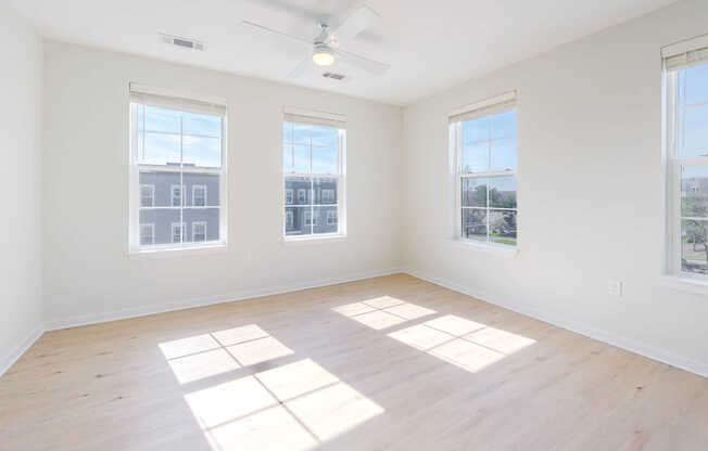 Living Room with Hard Surface Flooring