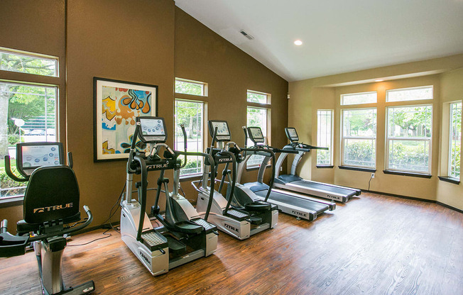 Fitness Center Gym at Vancouver Washington Apartments on Mill Plain
