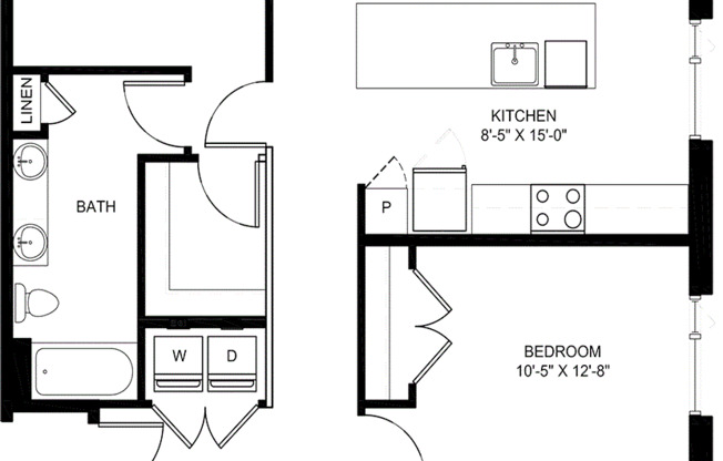 3 beds, 2 baths, 1,392 sqft, $3,735, Unit 680