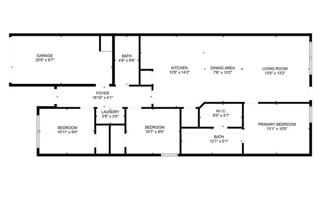 3 beds, 2 baths, 1,150 sqft, $1,650, Unit 907 Cherry Laurel Lane - Unit B