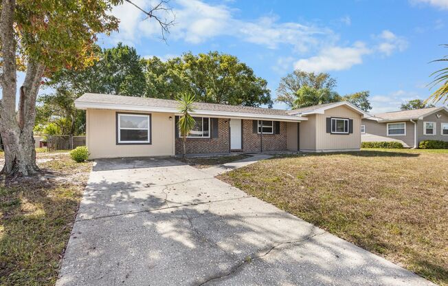 Beautifully renovated 4bdrm/2bath home with large yard