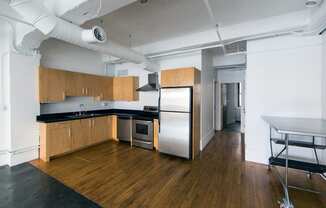 Fully Equipped Kitchens And Dining at 1525 Broadway, Detroit, 48226