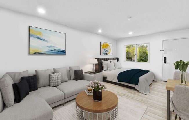 Studio, 1 bath, 350 sqft, $1,460, Unit 123