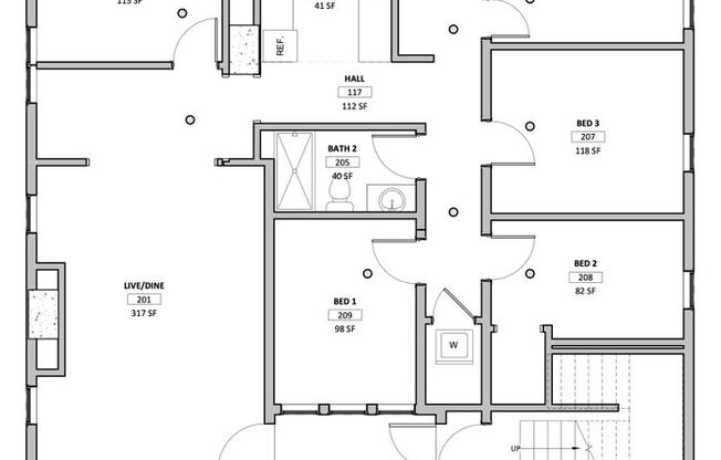 5 beds, 2 baths, $5,750, Unit 522-1