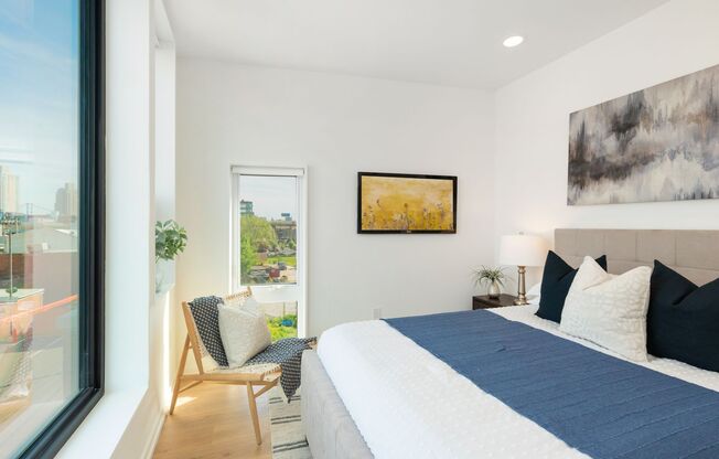 1 bed, 1 bath, 590 sqft, $1,395, Unit N-403