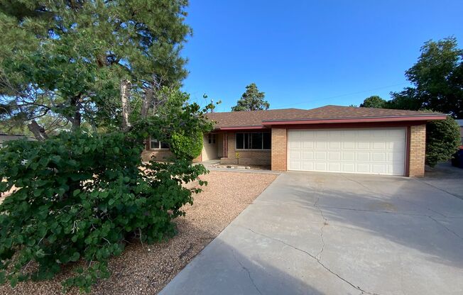 3 Bedroom Single Story Home Available Near Montgomery Blvd NE & Eubank Blvd NE!