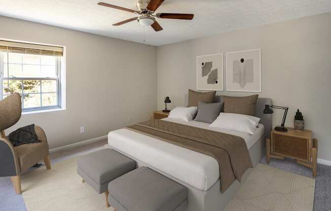 Bedroom at Arbors at Smyrna, Smyrna, GA